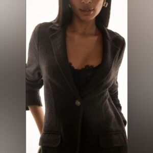 Maeve Black Blazer Jacket
